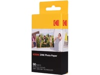 Kodak Zink - Lim - 50 X 76 Mm 50 Ark Fotopapper - För Smile Classic