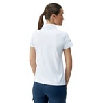 Born Living Yoga Movistar Short Sleeve Polo White M Woman