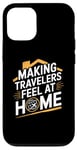 iPhone 12/12 Pro Making Travelers Feel At Home Tour Guide Case