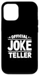 iPhone 12/12 Pro Official Joke Teller Dad Humor for Funny Fathers Case