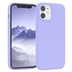 For Apple iPhone 12 Mini Silicone Cover Phone Case Protection Back Cover Purple