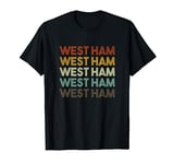 Retro West Ham London T-Shirt