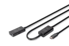 Digitus Active Usb-C Förlängningskabel 10M