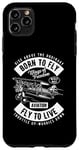 iPhone 11 Pro Max Wings of Freedom Retro Vintage Aviation Airplane Design Case