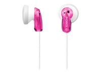 Sony Mdr-E9lp - Hörlurar - Öronknopp - Kabelansluten - 3,5 Mm Kontakt - Rosa