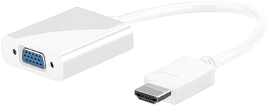 HDMI till VGA-adapter med ljudstöd