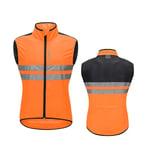 Wosawe-Veste De Cyclisme Haute Visibilité,Maillot Multifonction,Coupe-Vent,Vaccage Rapide,Manteau De Pluie,Coupe-Vent,Vtt De Route