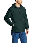 Charles River Apparel Pack-N-Go Wind & Water-Resistant Pullover (Reg/Ext Sizes), Forest, XXX-Large