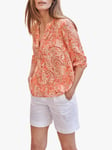 Pure Collection Kasbah Paisley Print Blouse, Multi