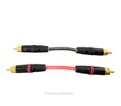 Van Den Hul The Snowline cable Receiver / Integrated Amp RCA Jumper Links (Pair)