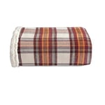 Eddie Bauer Edgewood (Plaid Flanelle Sherpa Jeté de lit, Red, 50" x 60"