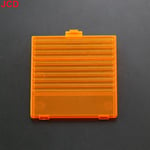 Couvercle De Batterie De Pour Console Gameboy Classic,Couvercle De Batterie Arrière,Coque De Porte,Délibérément Garçon,Gb,Dmg,Gbo,1 Pièce - Type Transparent Orange