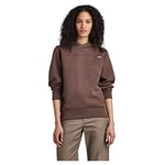 G-STAR RAW Women's Thistle Back Graphic Hoodie, Brown (chocolat D22358-A971-285), XS