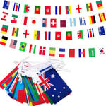 International  Flags  of  the  World  String  Flags  Bunting  Banner  50M  with