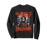 The Queen Of Halloween Demonic Undead Goth Witch Sweatshirt