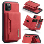 Apple iPhone 11 Pro Magnetic Wallet Red