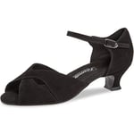 Diamant TANZSCHUHMANUFAKTUR Femme 162-011-001-v Chaussure de Danse, Noir, 42 2/3 EU