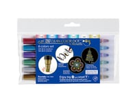 Zig Clean Color Dot 6 Color Set Metallic