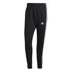 adidas Men's Essentials French Terry Joggers, Black/White, S