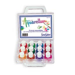 SentoSphère - AQUARELLUM - VALISETTE 12 ENCRES - Recharge Peinture Aquarellum - Kit peinture - Peinture Aquarellable Magique - A partir de 7 ans - fabriqué en France