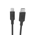 Scosche StrikeLine USB-kabel USB-C til Lightning, sort