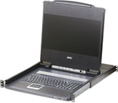 ATEN CL6700MW, 19" KVM-konsol, 17,3" skärm, HDMI/DVI-D/VGA, 1U, *DNG*