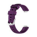 Fitbit Inspire 2/Ace 3 - Gummi urrem - Str. L - Mørkelilla