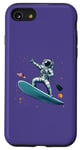 Coque pour iPhone SE (2020) / 7 / 8 Astronaute Sur Une Planche De Stand-up Paddle