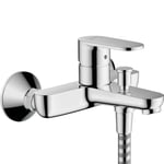 hansgrohe Vernis Blend Single lever bath mixer for exposed installation, chrome, 71440000