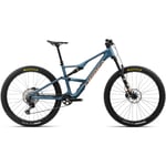 Täysjousitettu Maastopyörä Orbea Occam Sl H10 Slate Blue-Oranssi Cloud