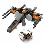 MOC Star Wars Dameron T-70 X-Wing Starfighter Building Blocks Star Vehicle Model