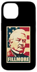 Coque pour iPhone 14 Président Millard Fillmore