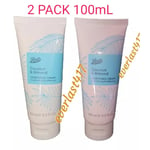 Boots Coconut & Almond Hand & Nail Cream Moisturising & Softening Hands,2 X100mL