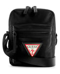 GUESS Unisex's Originals Camera Designer, Fanny Pack, Travel Bag, Crossbody, Black, One Size