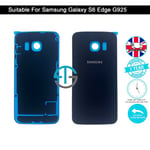 For Samsung Galaxy S6 Edge G925 Back Glass Battery Rear Cover Housing & Adhesive