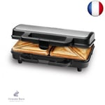 Appareil à croque-monsieur - pour toasts extra grands et/ou tranches