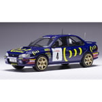 SUBARU IMPREZA 555 WRC N.4 RALLY TOUR DE CORSE 1995 MCRAE/RINGER 1:24 Ixo Model