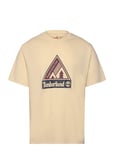 Timberland Outdoor Inspired Front Graphic Tee Angora Beige