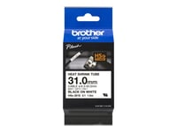 Brother Hse-261E - Svart På Hvitt - Rull (3,1 Cm X 1,5 M) 1 Kassett(Er) Hengeboks - Varmekrympetape - For P-Touch Pt-D800w, Pt-P900w, Pt-P900wc, Pt-P950nw