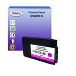 Cartouche compatible avec l'imprimante HP OfficeJet Pro 8625, 8630, 8640, 8660remplace HP 951XL Magenta - T3AZUR