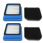 2Set Filter Element Replacement för Electrolux Q6 Q7 Q8 WQ61 WQ71 WQ81 Dammsugartillbehör