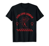 LIVE LAUGH LESBIAN Lesbian Pride T A Great Day To Wake Up T-Shirt