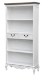 Vitriini Rimini White FURNLUX PREMIUM, 90x35x179 cm, valkoinen