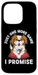 iPhone 14 Pro Cute Dog Just One More Game I Promise Dog Lover Case