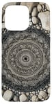 Coque pour iPhone 15 Pro Max Zen Garden Tranquility Détaillé Mandala Bohème