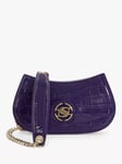 Dune Dacre Curved Croc Cross Body Bag