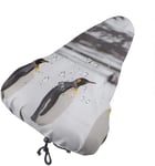 lucky-bonbon King Penguins On South Georgia Island Fashion Waterproof Keep Dry Bike Seat Cover The Perfect Bicycle Seat Cover Waterproof Sunscreen And Dustproof For All Bicycle Exercise.