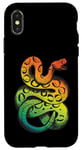 iPhone X/XS Celebrate Chinese New Year of the Snake 2025 Psychedelic Case