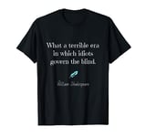 English Literature Julius Caesar William Shakespeare Quote T-Shirt