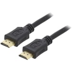 Cable hdmi 2.0 male des deux cotes 4.5m noir